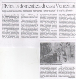 Elvira, la domestica di casa Veneziani - Il Piccolo